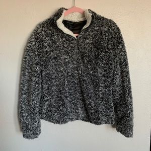 Faux Half-Zip